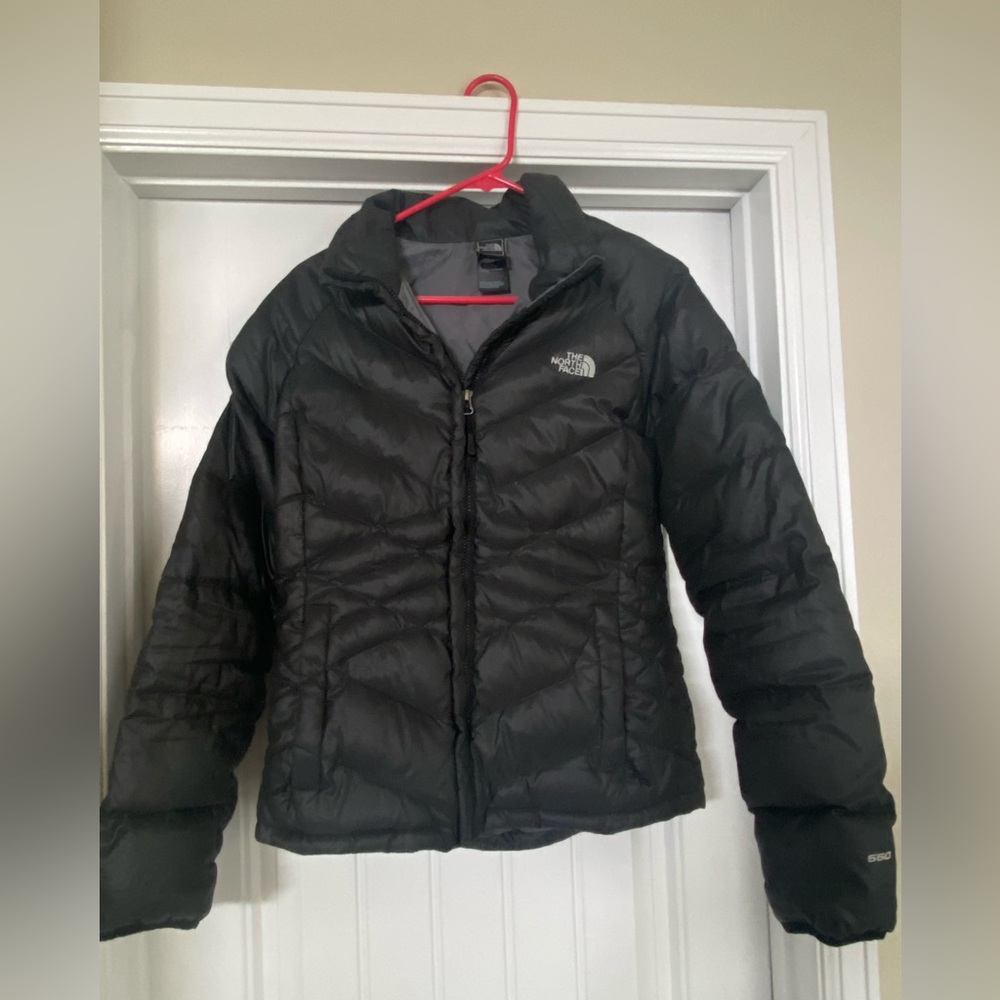 The North Face 550 Women’s down coat, Med, used